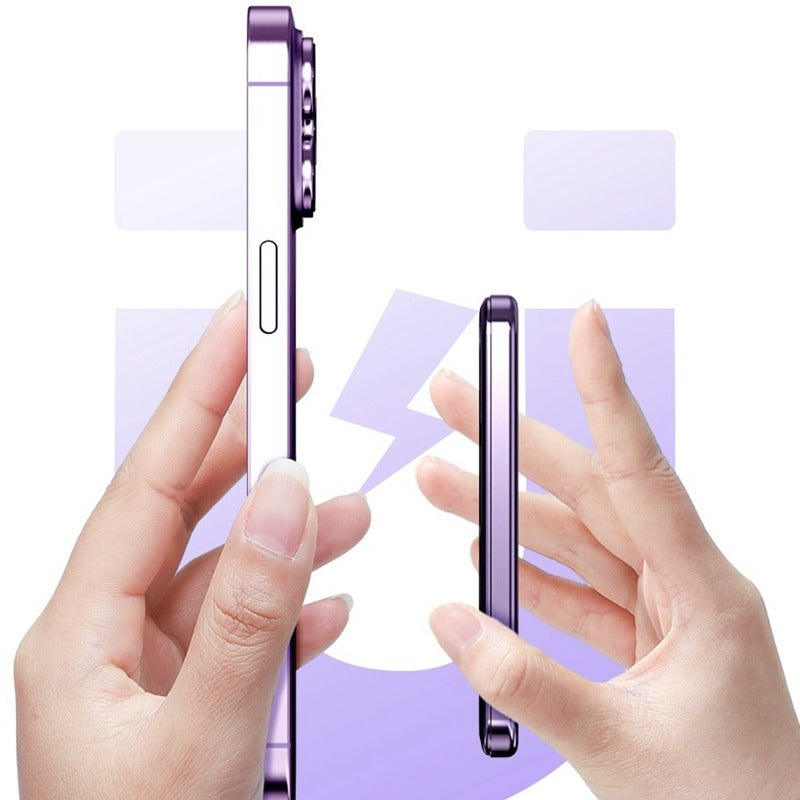 WINSWAY Ultra-thin 10.4mm Magnetic Power Bank, 5000mAh Wireless Portable Charger, Wired 20W Fast Charging Battery Pack, Compatible with Magsafe, iPhone 15/14/13/12 Series Samsung Android, Comes with USB C Charging Cable