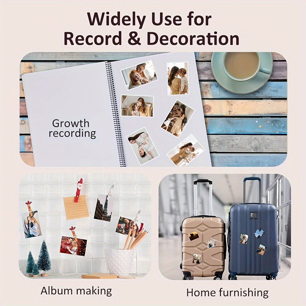 HPRT Wireless Portable Photo Printer - Mini Color Printer For IOS/Android Devices - ZINK Printing - Direct Printing From Mobile Phones - High Definition Color Reproduction (Free 5 Sheets Of Paper)