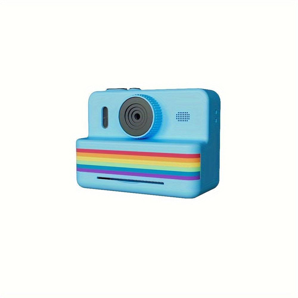 Youngsters Instant Print Camera, 2.8 Screen HD Digital Selfie Camera, Dual Lens Portable Toys with 3 Rolls Of Printing Paper, Christmas, Birthday, Halloween, Thanksgiving Gifts for 3-12 Years Old